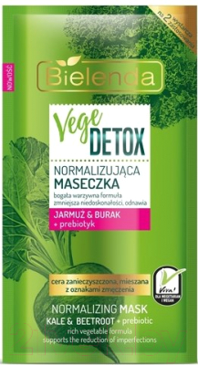 

Маска для лица кремовая Bielenda, Vege Detox нормализ. смешан. кожа капуста кале+свекла+пребиотик