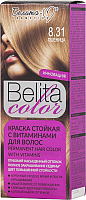Крем-краска для волос Белита-М Belita Color стойкая с витаминами № 8.31 (пшеница) - 