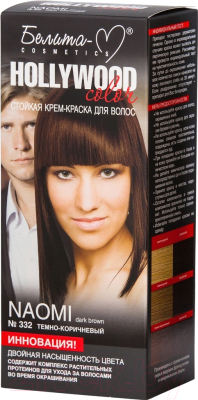 

Крем-краска для волос Белита-М, Шатен, Hollywood Color стойкая 332