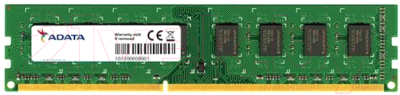 Оперативная память DDR3 A-data AD3U1600W4G11-SBK