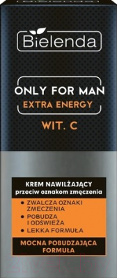 Крем для лица Bielenda Only For Men Extra Energy увлажняющий (50мл)