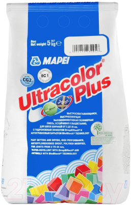 Фуга Mapei Ultra Color Plus N149 (5кг, вулканический пепел)