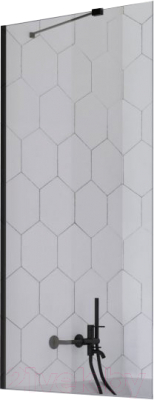 

Стеклянная шторка для ванны Radaway, Idea Black PNJ II 70 / 10001070-54-55