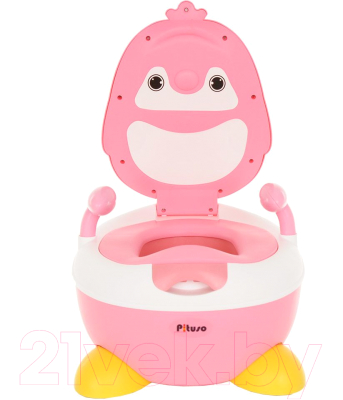 Детский горшок Pituso Пингвиненок / FG3314 (розовый)