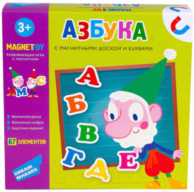 

Настольная игра Dream Makers, Азбука / MI1906