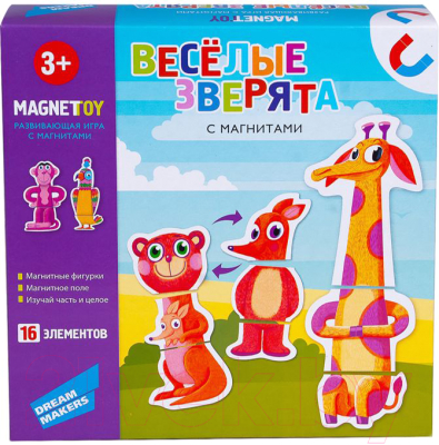 

Настольная игра Dream Makers, Веселые зверята / MI1907