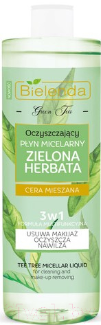 Мицеллярная вода Bielenda Зеленый чай (500мл)