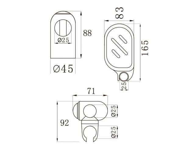 Душевой гарнитур AV Engineering AVSSS-030 — фото 3