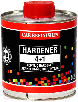 

Отвердитель автомобильный CS System, Прозрачный, Hardener 4+1 / 85370