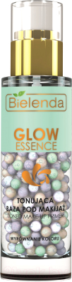 Основа под макияж Bielenda Glow Essence гелево-перламутровая выравнивающая тон (30г)