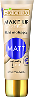 Тональный крем Bielenda Make-Up Academie Matt №01 светлый (30г) - 