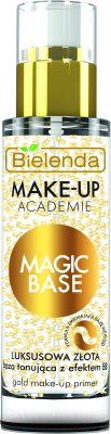 Основа под макияж Bielenda Make-Up Academie Magic Base золотая с эффектом BB (30г)