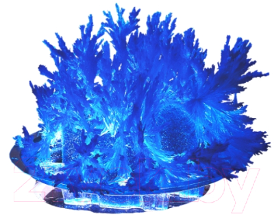 Набор для выращивания кристаллов Lori Лучистые кристаллы / Лк-002 (синий)