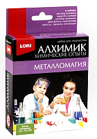 

Набор для опытов Lori, Химические опыты. Битва металлов / Оп-009