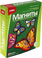 

Набор для творчества Lori, Фигурки на магнитах. Чудесные бабочки / МР-001