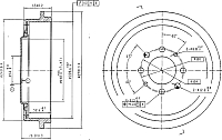 Тормозной барабан Patron PDR1156 - 