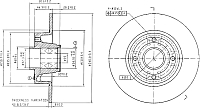 Тормозной диск Patron PBD7015 - 
