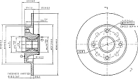 Тормозной диск Patron PBD7016 - 