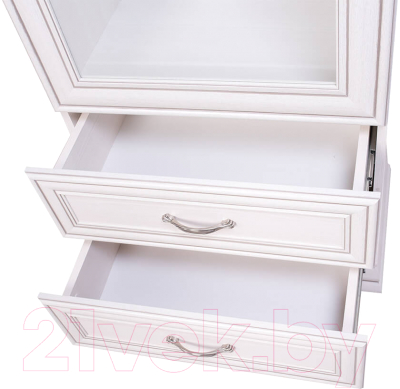 Шкаф с витриной Anrex Tiffany 1V2S (вудлайн кремовый)