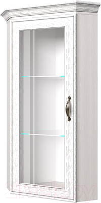 Шкаф с витриной Anrex Tiffany 1VU (вудлайн кремовый)
