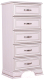 Миниатюра изображения товара Комод Anrex Tiffany 5S/50 (вудлайн кремовый)