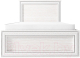 Односпальная кровать Anrex Tiffany 90 (вудлайн кремовый) - 