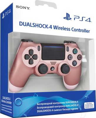 Геймпад PlayStation Dualshock 4 v2 / PS719949206 (розовое золото)