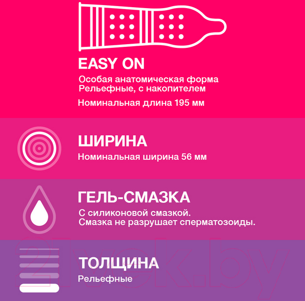 Презервативы Durex Pleasuremax №3 (3шт) — фото 2