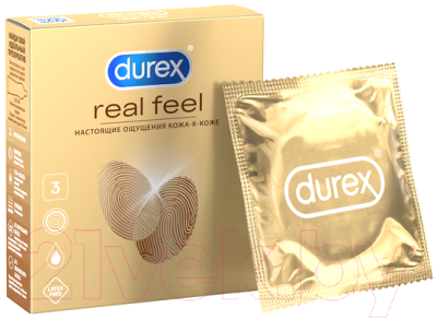 Презервативы Durex Real Feel №3 (3шт)