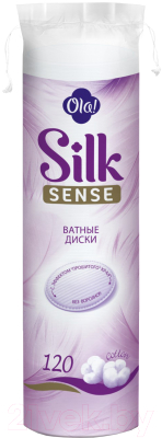 Ватные диски Ola! Silk Sense (120шт)