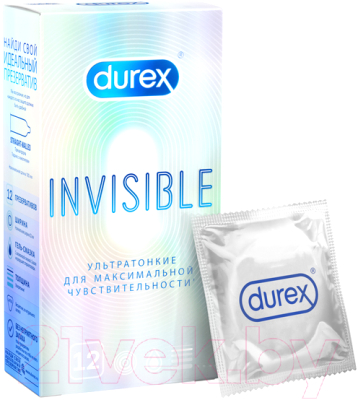 Презервативы Durex Invisible №12 (12шт)