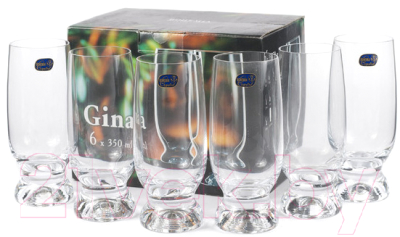 Набор бокалов Bohemia Crystal Gina 40159/350 (6шт)