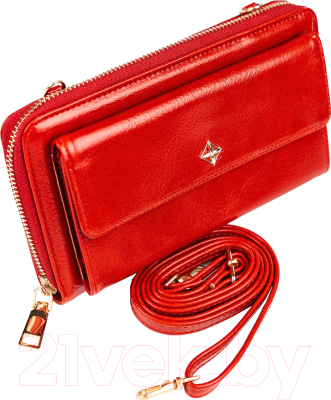 

Портмоне Cedar, Красный, Milano Design SF-1838-ML