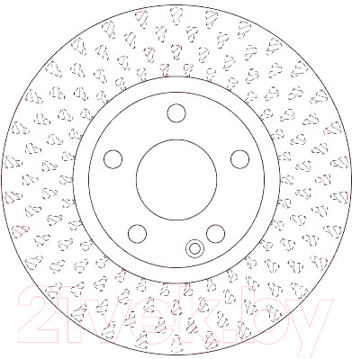 

Тормозной диск Mercedes-Benz, A246421011207