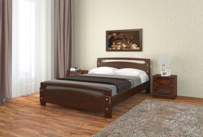 Купить Двуспальная кровать Bravo Мебель Камелия 2 160x200  