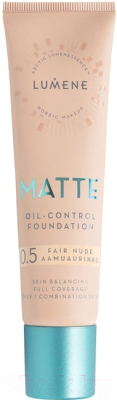 Тональный крем Lumene Matte Foundation 0.5 Fair Nude (30мл)