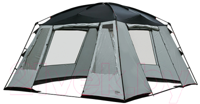 Туристический шатер High Peak Pavillon Siesta / 14051 (светло-серый/темно-серый)