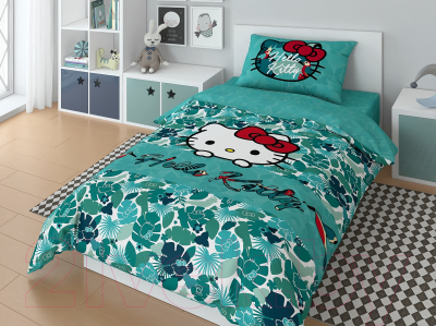 Комплект постельного белья Нордтекс Hello Kitty HK 1551 20026+8370/3