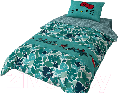Комплект постельного белья Нордтекс Hello Kitty HK 1551 20025+8370/2