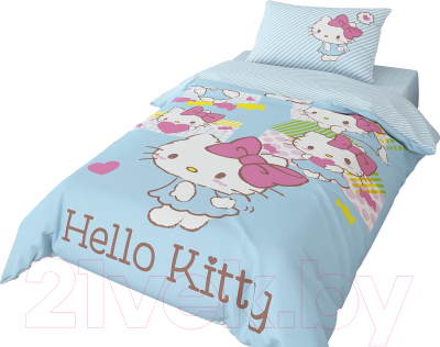 

Комплект постельного белья Нордтекс, Hello Kitty HK 1558 20045+8379/2