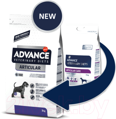 Сухой корм для собак Advance VetDiet Articular Care (3кг)