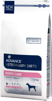 Сухой корм для собак Advance VetDiet Atopic Care (12кг)