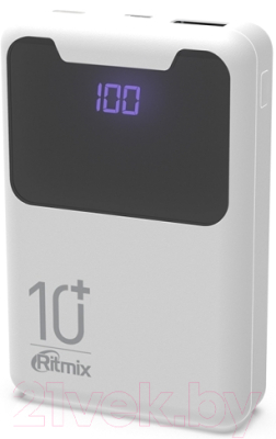 Портативное зарядное устройство Ritmix RPB-10005 (White)
