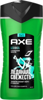 

Гель для душа Axe, Ледокол гель+шампунь