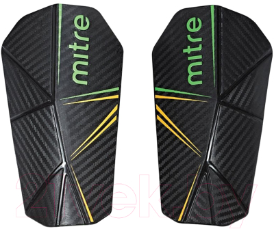 Щитки футбольные Mitre Delta Slip / S80005BGY (M, черный)