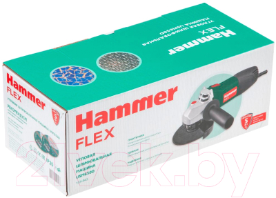 Угловая шлифовальная машина Hammer Flex USM650D (614950)