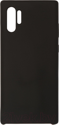 Чехол-накладка Volare Rosso Soft Suede для Galaxy Note 10+ (черный)