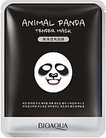 

Маска для лица тканевая Bioaqua, Animal Face Panda смягчающая