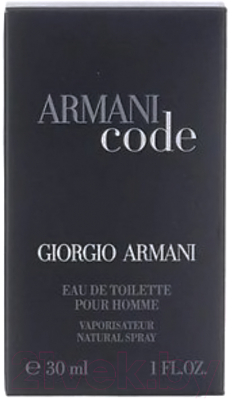 Туалетная вода Giorgio Armani Code (30мл)