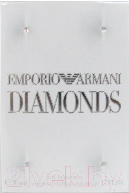 Парфюмерная вода Giorgio Armani Emporio Diamonds